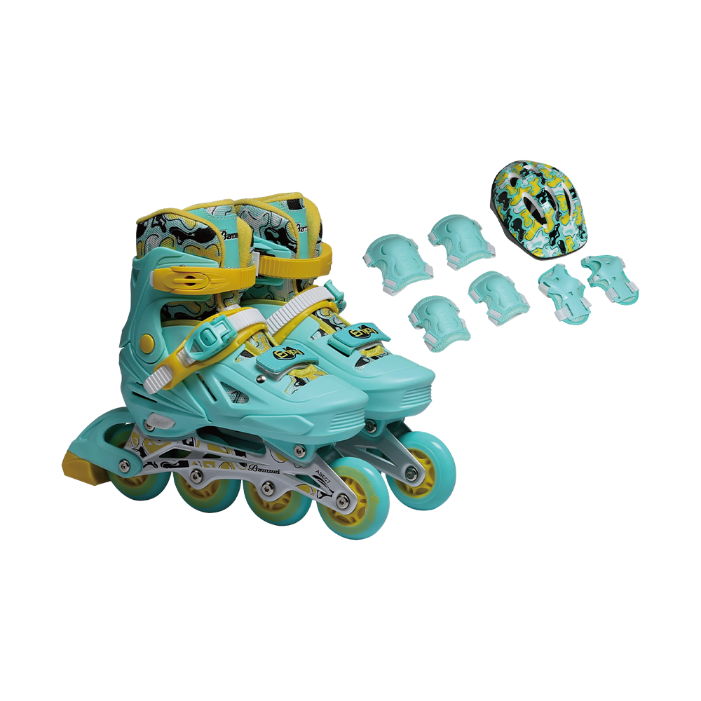 BW-220 Met Beschermer Inline Skate