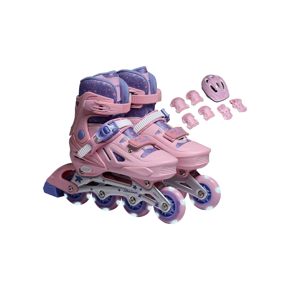 BW-220 Met Beschermer Inline Skate