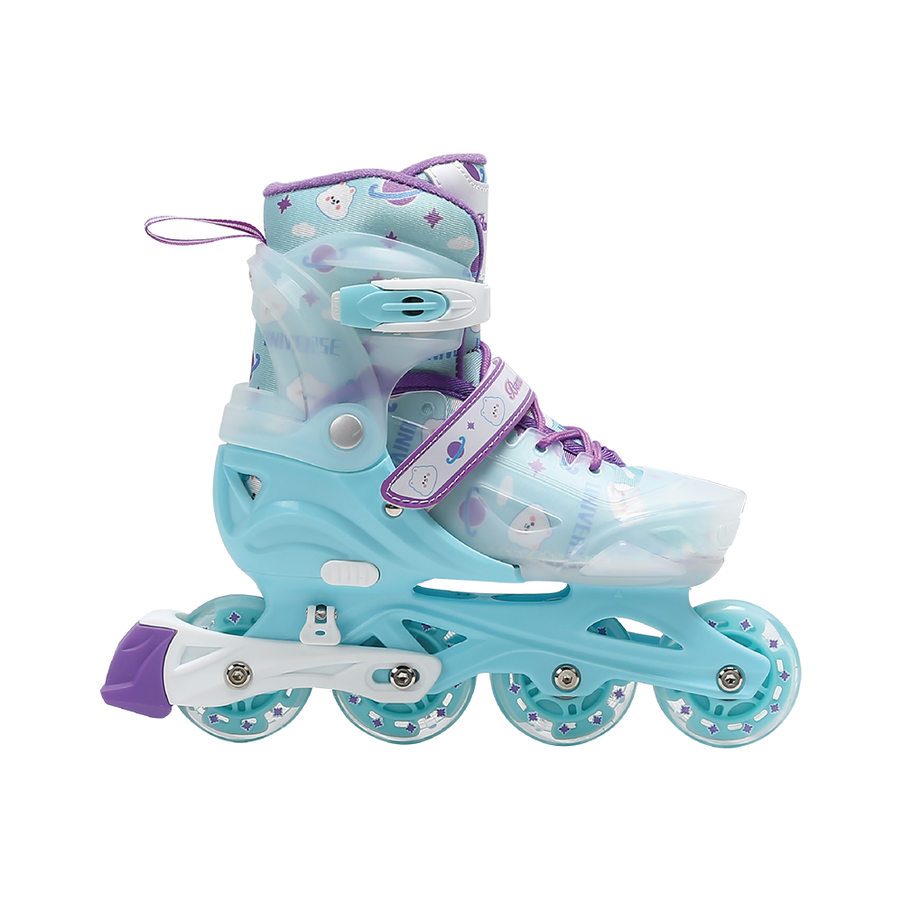 BW-230-3 Vonkende inline skate met led-wielen