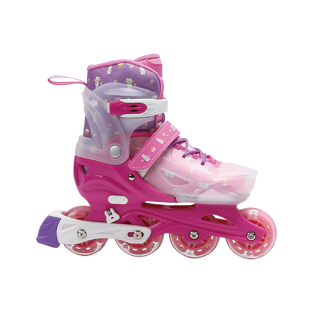 BW-230-3 Vonkende inline skate met led-wielen