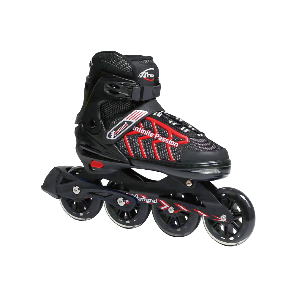 BW-128 PU-inlineskate met groot wiel