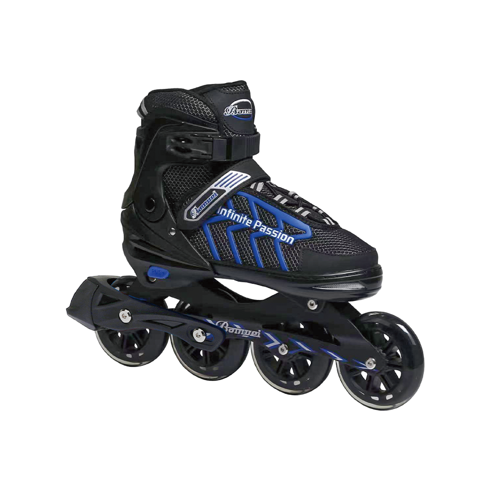 BW-128 PU-inlineskate met groot wiel