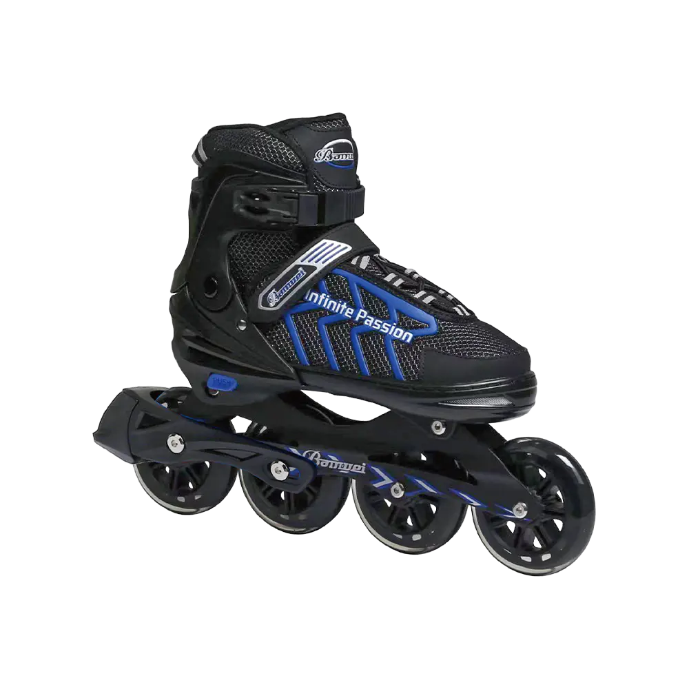 BW-128 PU-inlineskate met groot wiel