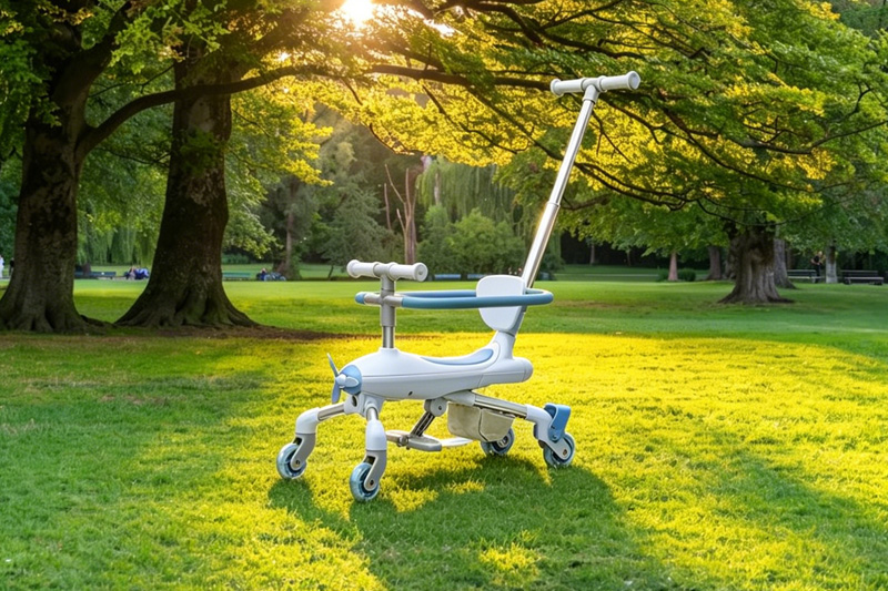 Vliegtuig kinderscooter Nieuwe trend raakt de buitenmarkt voor kinderen